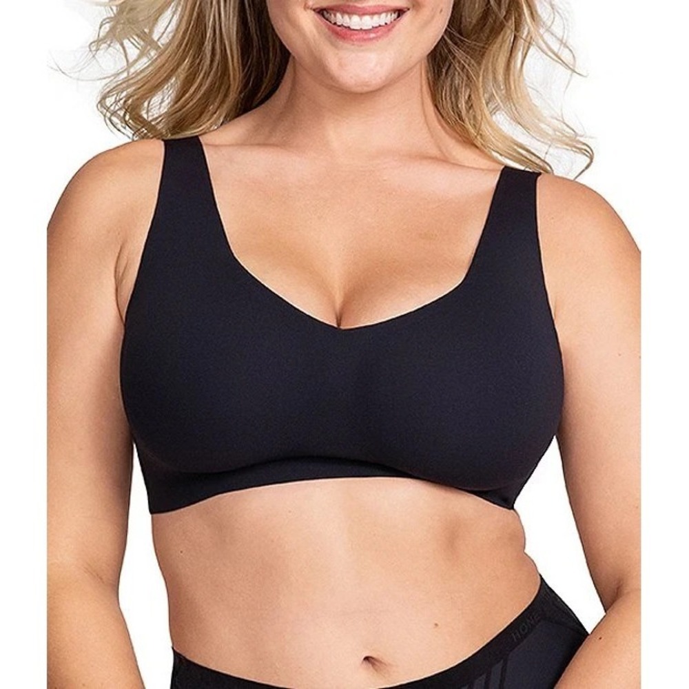 Honeylove V‎ Neck Bra 3X Smoothing Wireless Seamless Comfort Bralette LWBR0101